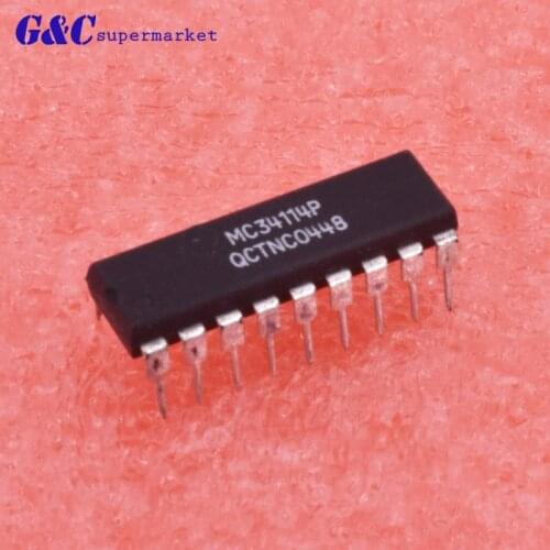 5/10PCS MC34114P DIP-18 TELEPHONE SPEECH NETWORK WITH DIALER INTERFACE US diy electronics