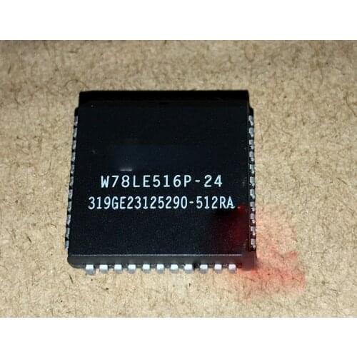 W78LE516P-24 W78LE516P PLCC 5Pcs/Lot New