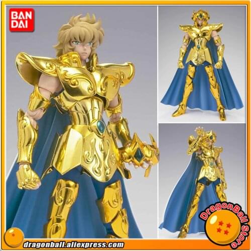 Japan Anime "Saint Seiya" Original BANDAI Tamashii Nations Saint Cloth Myth EX Action Figure - Leo Aioria Revived Ver