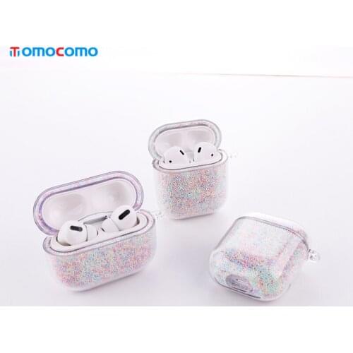 Colorful Quicksand Case For Apple Airpods 1 2 Candy Bluetooth Wireless Earphone Cover For Apple Airpods Pro Charging Box Bags