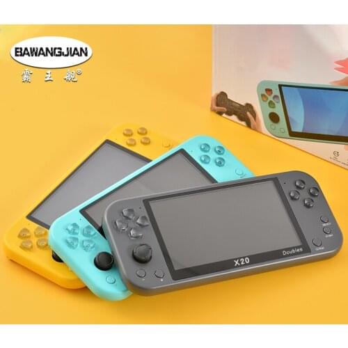 2021 Retro Handheld Game Console Arcade Game Player Support 2.4G Wireless Gamepad HD Output Video Game for GBA/NES 34200 Games