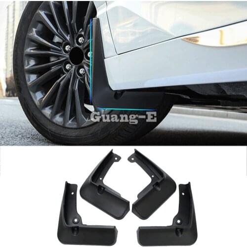 For Toyota Avalon Xx50 2018 2019 2020 2021 Car Styling Plastic Fender Soft Mudguard Protection Flap Splash Mud Guard Frame 4pcs