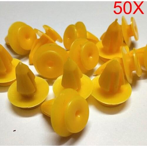 50Pcs Door Trim Panel Clips FOR Peugeot Landrover D266