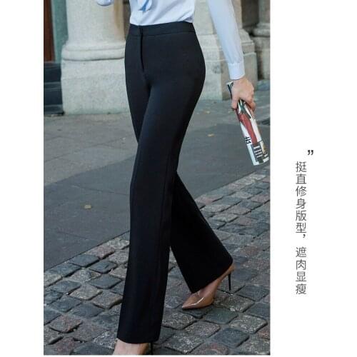 A265-Summer trendy one button skinny pants wide leg pants