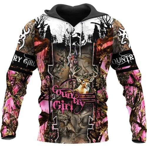 Athletic mens Floral deer custom 3d Premium custom mens Hoodies