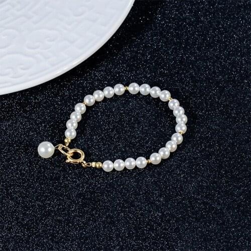 Liemjee Agate Zircon Round Pearl Silver Bracelet Fashion Luxury Party Jewelry For Women Feature Namour Charm Gift All Seasons