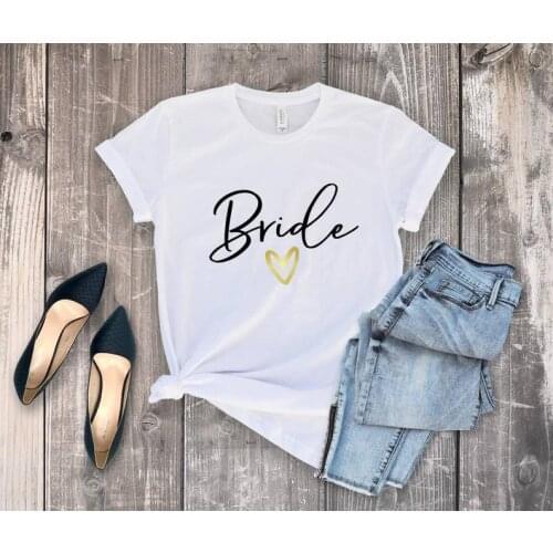 Future Mrs Bride Bridal Party Bachelorette Party Tshirt Fashion Aesthetic Female Cotton O Neck Casual Short Sleeve Top Tees