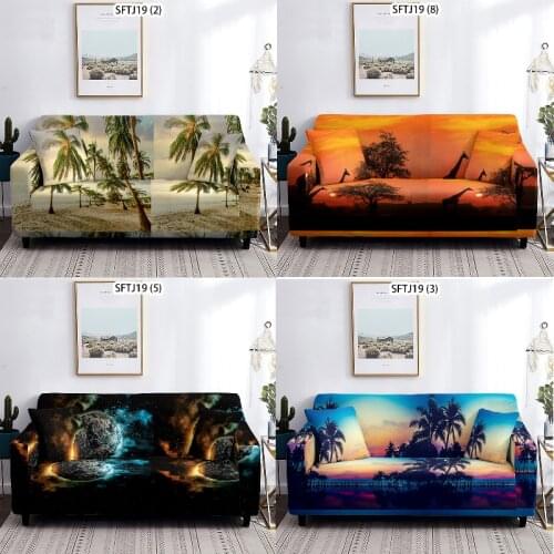 Natural scenery sofa cover car seat cover sofas for living room seat covers couch cover living room furniture settee covers Sofa