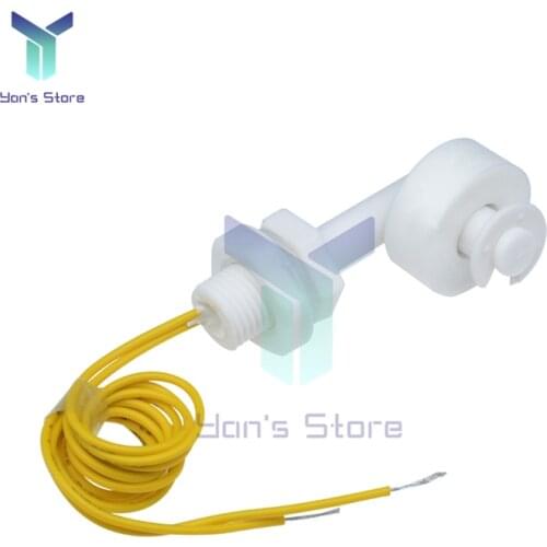 DC 220V Liquid Water Level Sensor Float Ball Switch Right Angle Flow Measuring Instruments Tools Tank Horizontal Sensor Switch