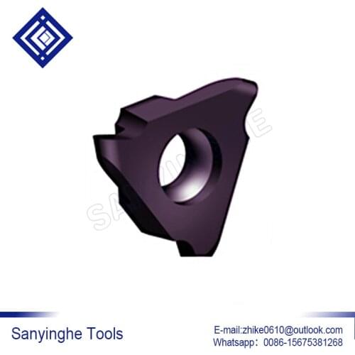Free shipping high quality sanyinghe 10pcs/lots QC16R080-R01 YBG205 cnc carbide threading inserts blade cutting tools