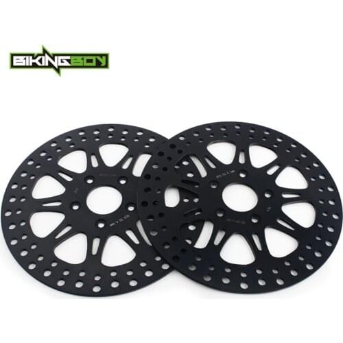 BIKINGBOY Front Brake Discs Rotors Disks FLHR Road King FLHRCI FLHT Electra Glide FLHTC FLHTCUI FLHTC 93 94 95 96 97 98 99