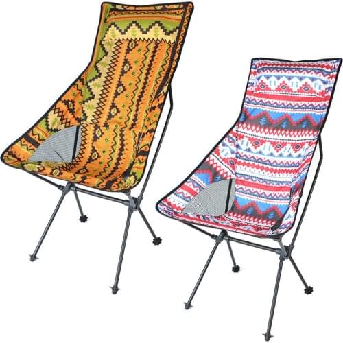 Outdoor Camping Portable Lightweight Folding Chair for Hiking Travel Picnic