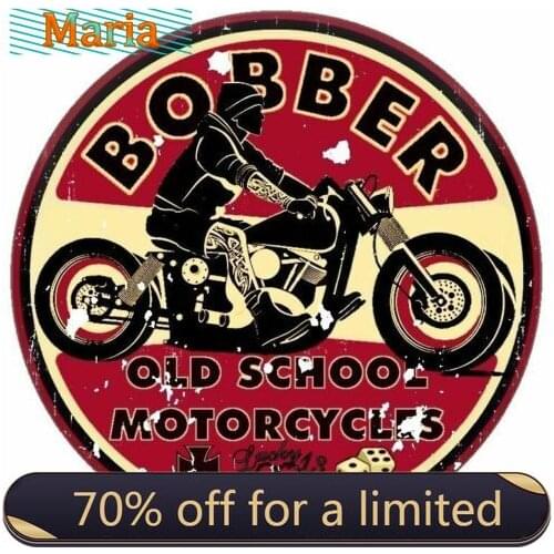 Retro Aufkleber Bob Old School Happy Outdoor Motorcycle Sticker Race Scratch Resistant Exterior Decoration KK Material
