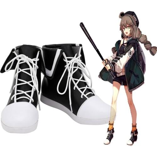 Game Arknights Cuora Cosplay Boots Leather Shoes Custom Made for Boys Girls Halloween Costume Accessories