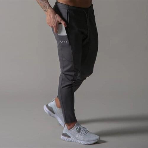 Dropshipping Jogging Pants Men Sport Sweatpants Running Pants Men Joggers Cotton Trackpants Slim Fit Pants Bodybuilding Trouser