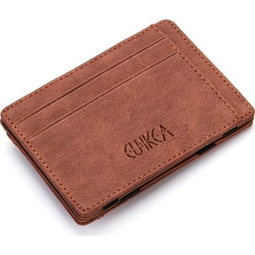 Super Slim Soft Wallet 100% Sheepskin Genuine Leather Mini Credit Card Wallet Purse Card Holders Men Wallet Thin Small