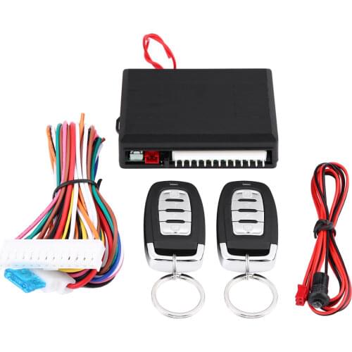 Universal Car Door Lock Keyless Entry System With Trunk Release Button Remote Central Locking Kit For Most Vehicle