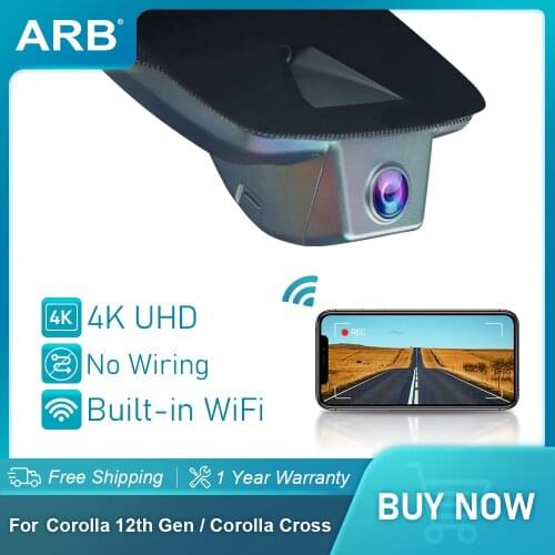 Dash Cam for Toyota Corolla 12th Gen Hatch Sedan 2019-2021 ARB Car Dvr 4K Ultra HD Hidden Camera WiFi Driving Recorder