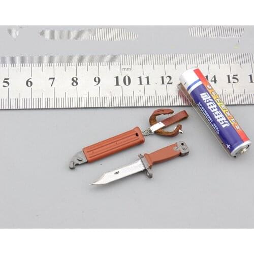 1/6 Scale UD9004 Soviet Special Forces Dagestan War Knife with Cover Models for 12''Figures Accessories DIY