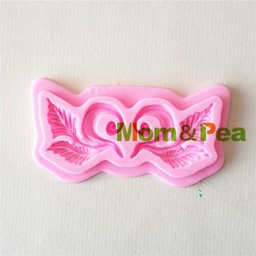 Mom&Pea 1325 Free Shipping Deco Silicone Mold Cake Decoration Fondant Cake 3D Mold Food Grade