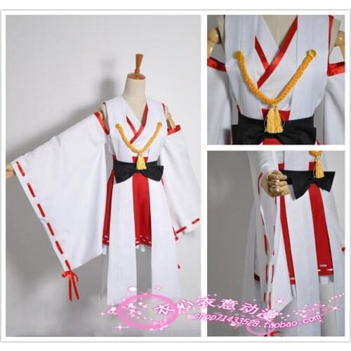 2016 Kantai Collection FleetGirls Battleship King Kong Cosplay Costume Custom Made Any Size