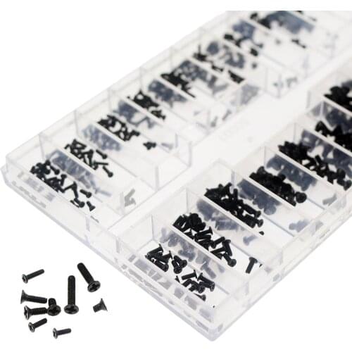 500Pcs 18 Types Mini screw DIY Kit Laptop Computer Assemble Repair Screw Fastener set