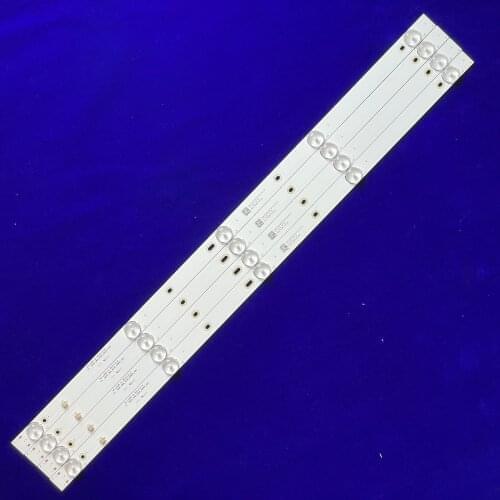 580mm LED Backlight strip 5 lamps For 32'' LCD TV MS-L1598 V1 32DN 2*5_3030_300MA_30V 6V/LED