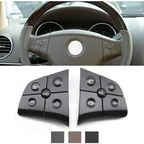 Car Steering Wheel Multi-function Control Buttons Switch Keys Repair Kit For Mercedes Benz W164 W245 W251 ML GL B R Class