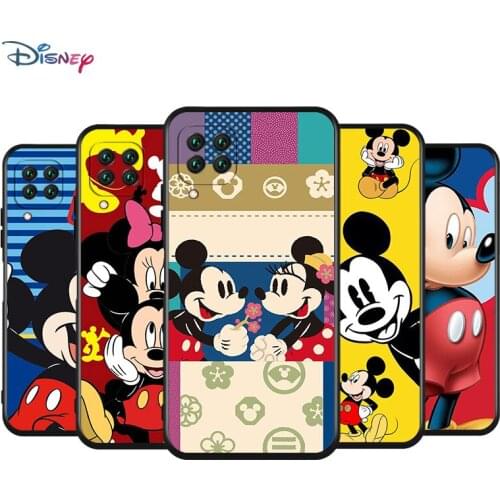 Disney Cartoon Pink Minnie Mickey Mouse For Huawei Nova 8 7i 7 6 5T 5E 5Z 5i 5 4E 4 3i 3E 3 2i 2 Lite Pro SE 5G Black Phone Case