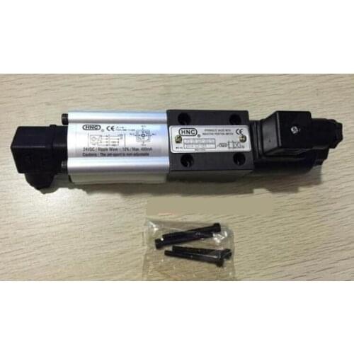 HNC HYDRAULIC VALVE WITH INDUCTIVE POSITION SWITCH MODEL SFD-06-D24-2B2-60 MADE IN TAIWAN