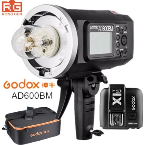 Godox AD600BM 600WS GN87 HSS 1/8000s Outdoor Flash Photography lights Strobe 2.4G Wireless X System X1T-C Trigger for Canon