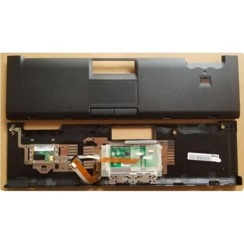GZEELE New Palmrest Bezel +Touchpad for Lenovo for ThinkPad T400 R400 TouchPad Palmrest cover Fingerprint unlocker