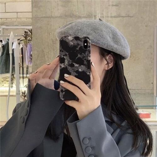 Art Shenggangfeng Ink Painting Is Suitable for IPhone 11/12pro Max 7/8plus Mini Mobile Phone Case for IPhone XRmax Female Trend