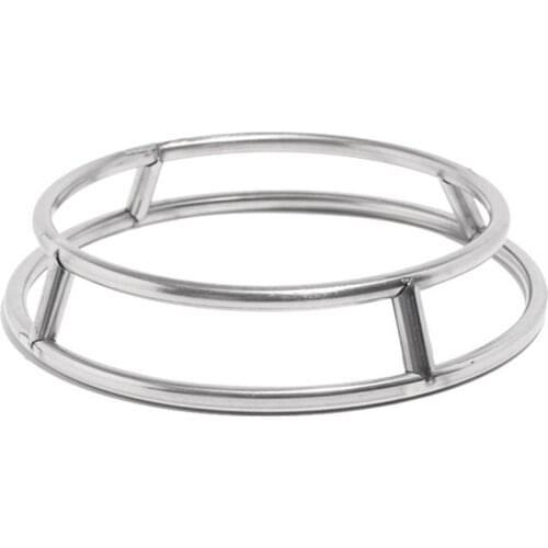 Wok Ring/Stainless Steel Wok Rack Insulated Pot Mats Cookware Ring/Wok Accessories