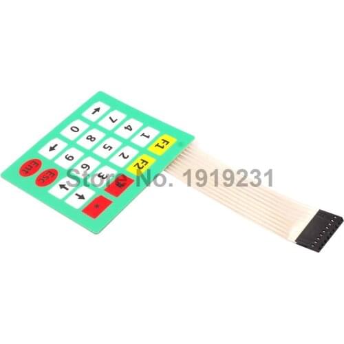 4x5 Matrix Array 20 Key Membrane Switch Keypad Keyboard 4*5 Keys for Arduino NEW
