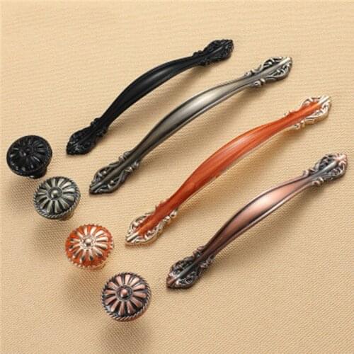 Hardware Handle European Style Cabinet Ivory White Handle Modern Paint Wardrobe Handle European Style Furniture Accessories