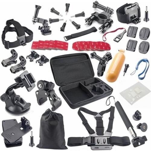 Jadkinsta for Gopro Hero Accessories Set Monopod Mount for go pro hero 6 5 4 3+ accessories for xiaomi yi 4k Mijia Kit
