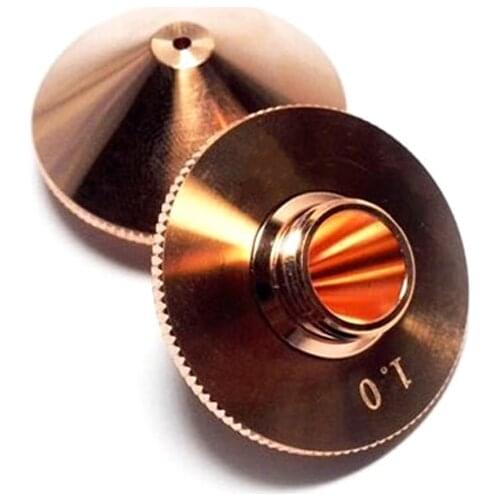 Pack of 3 Pcs Co2 Fiber Laser Precitec Nozzle D28H15-M11 Copper Single Layer for Laser Engraving Cutting Machine