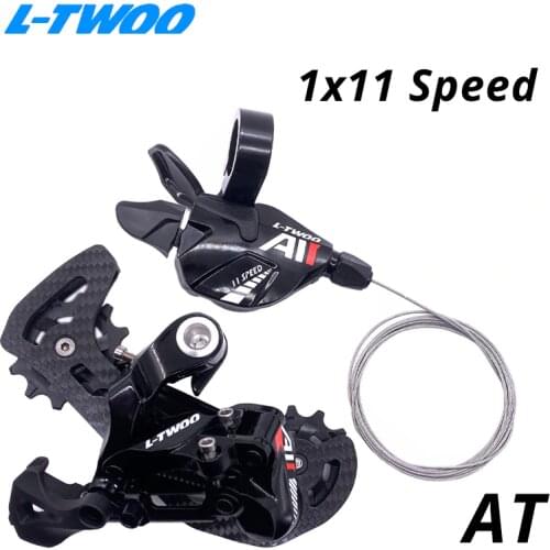 LTWOO AT 1x11S 11S 11 Speed Groupset Shift Lever and Rear Derailleur carbon cage for MTB bicycle parts 46T 50T 52T