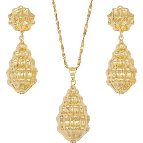 New design long chain jewelry sets red rhinestone women wedding necklace earring pendant gift