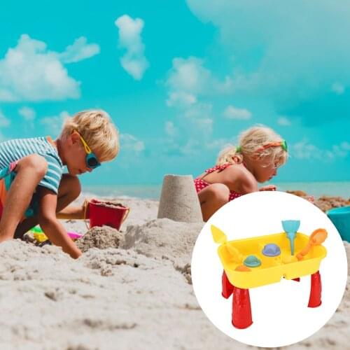 Beach Toys For Kids Larger Baby Beach Game Toys Children Sandbox Set Kit Summer Toys For Beach Play Sand Water Game Play Cart