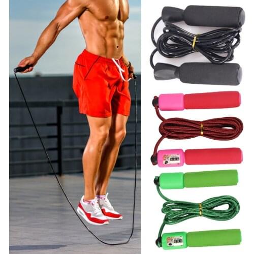 Speed Skipping Rope Adult Jump Rope Weight Loss Sports Primary Senior Gym Home Fitness MMA Boxing Training Workout Equipment