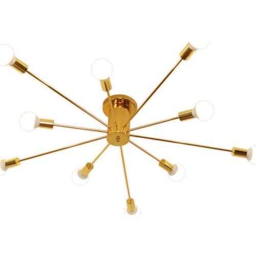 Modern Nordic Ceiling Chandelier Iron Bedroom Light Fixture Lamps Suspension Light Home Lighting Art Decor Chandelier CA023