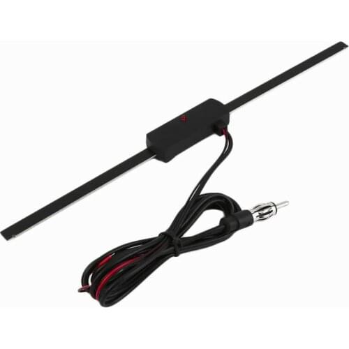 Universal 12V FM/AM Automatic Aerial Car Aerial Antenna Windshield External Installation Radio For Car Auto External Accessories