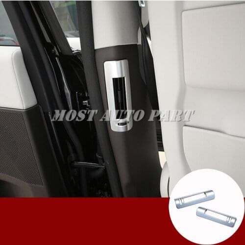 Inner Rear Pillar Air Vent Trim Cover For Land Rover Discovery 5 L462 2017-2019 Car accesories interior Car decoration