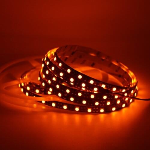 0.5m - 5m LED Strip Orange 600nm True Orange led strip light 5050 3528 SMD Flexible led tape rope lights 12V IP67 waterproof