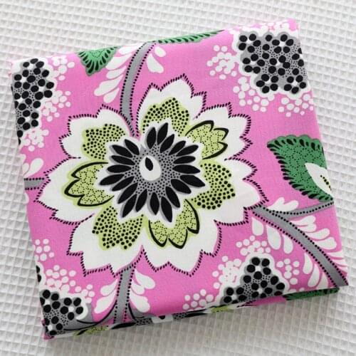 High quality cotton fabric for dress Pink demon printing patchwork Handmade DIY patchwork dress sewing fabric