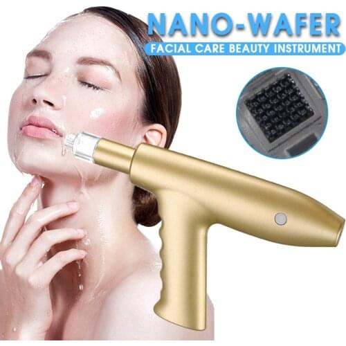2020 Electric Hydro Mesotherapy Gun Water Injection Injector No-Needle Derma Pen Promotes Absorption Nutrients Beauty Products