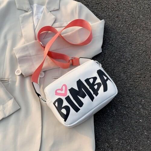 2021 Popular All-match Printed Small Square Bag Shoulder Messenger Letter Bags Fashion Women Purse and Handbag Female Bag