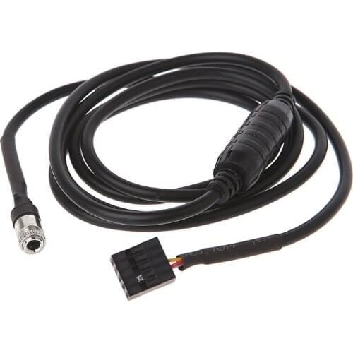 2021 New Car Style 3.5mm AUX Input Mode Cable Female Dash Mountable Socket for bmw E46
